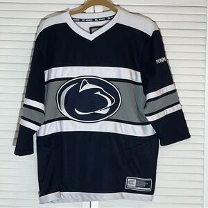 Colosseum Sport PENN STATE NITTANY LIONS Youth Large Hockey Jersey SEWN